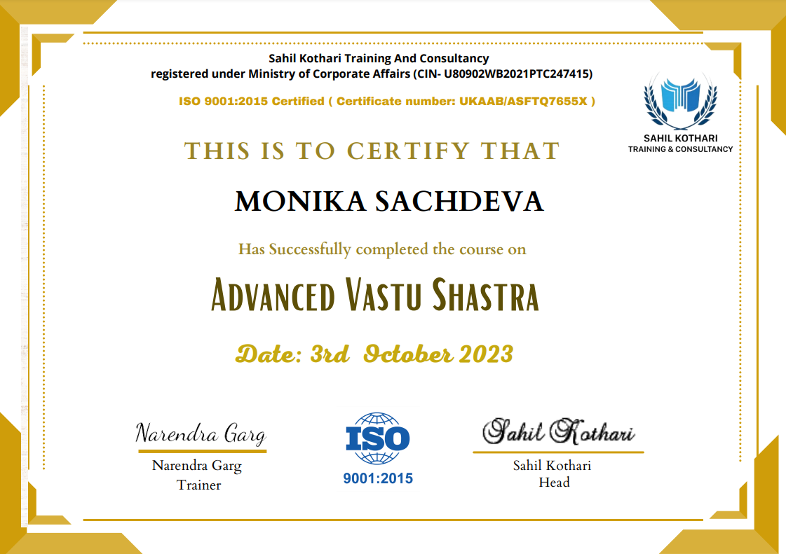 Advance Vastu Shastra